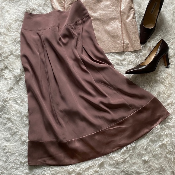 NWT Nadia Lin Designer skirt and top set, midi skirt with blouse, women’s work - Picture 9 of 16